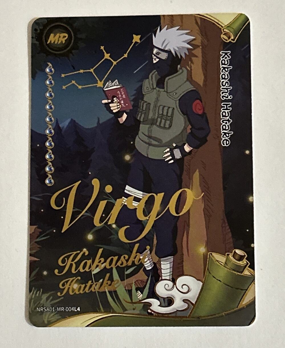 Kakashi Hatake Virgo NRSA01-MR-004L4 Kayou Heaven Scroll Series 1 Naruto English